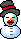 Schneemann Smilies (3) Smiley – Schneemann